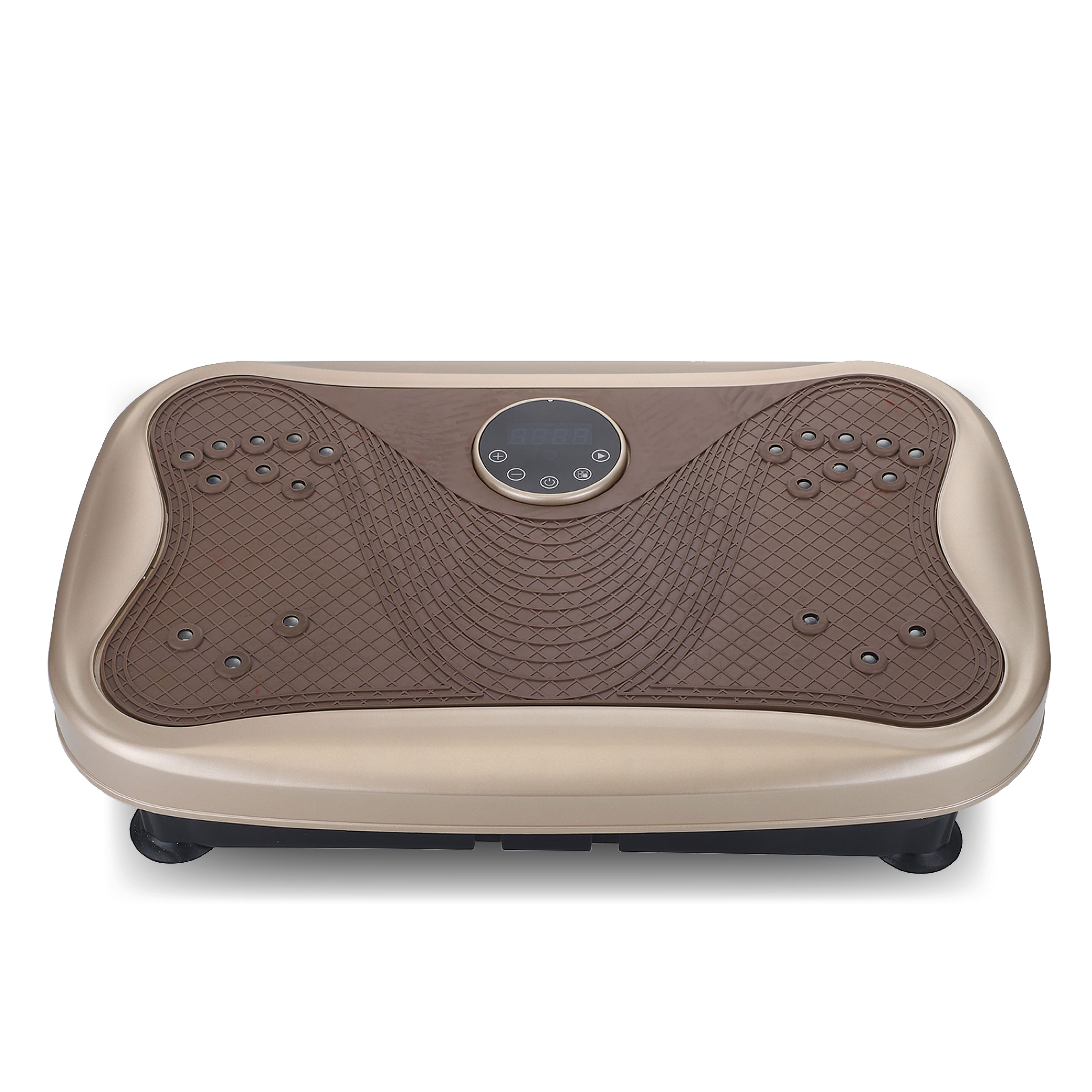 Vibration Plate Fitness Platform Whole Body Exercise Machine With 120 Speed Levels, Lymphatic Drainage, Fat Burning, And Weight Loss, Perfect For Women, Men, And Home Gym Exercise_voghion.com